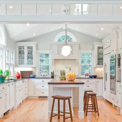 bright kitchen