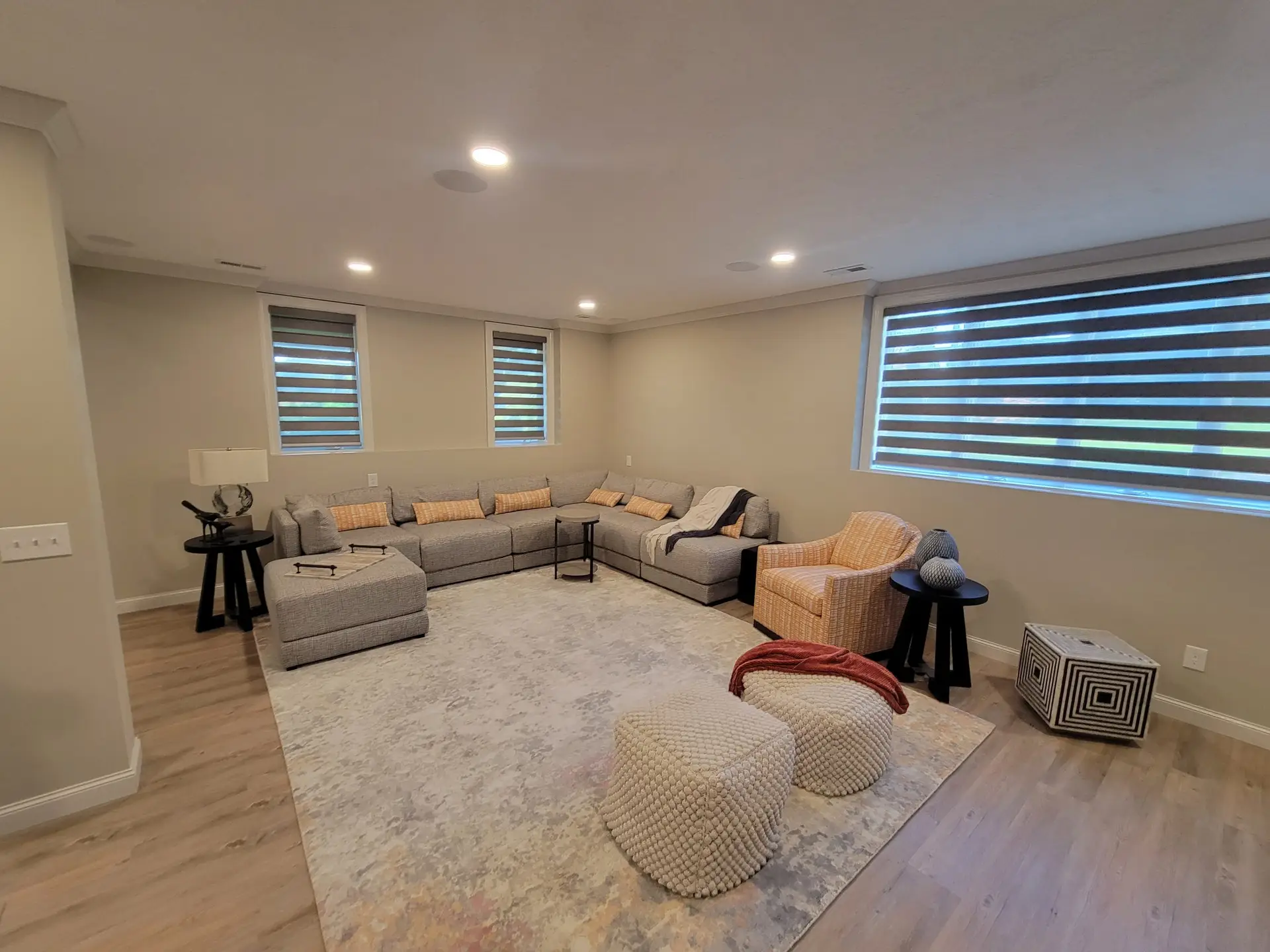Open Basement Remodel