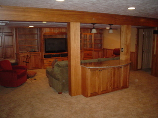 Basement remodel Patty N